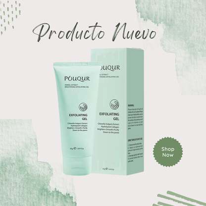 Gel exfoliante herbal en crema, hidratante, exfoliante facial y corporal