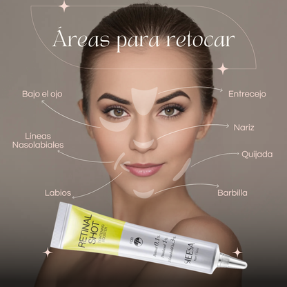 Crema Facial Antiarrugas con Retinol – Reafirma, Ilumina e Hidrata