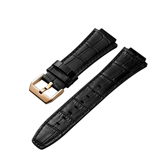 Correa Original I&W Carnival:Correa inoxidable Cuero o Goma Impermeable