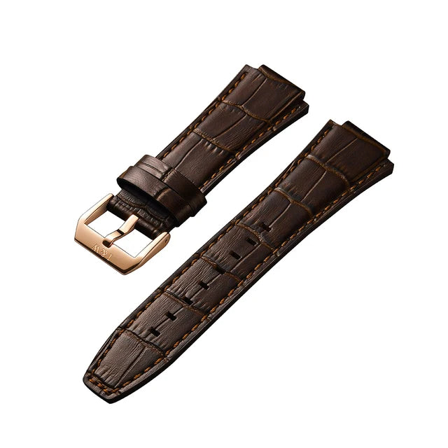 Correa Original I&W Carnival:Correa inoxidable Cuero o Goma Impermeable