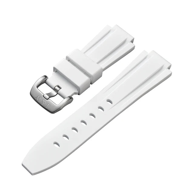 Correa Original I&W Carnival:Correa inoxidable Cuero o Goma Impermeable