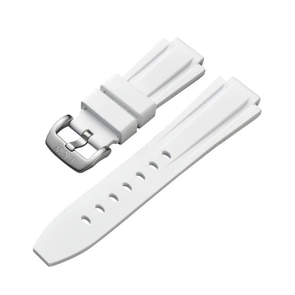 Correa Original I&W Carnival:Correa inoxidable Cuero o Goma Impermeable