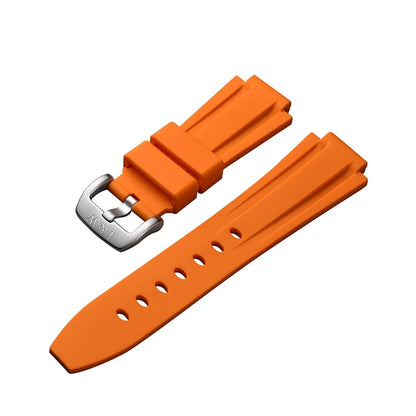 Correa Original I&W Carnival:Correa inoxidable Cuero o Goma Impermeable