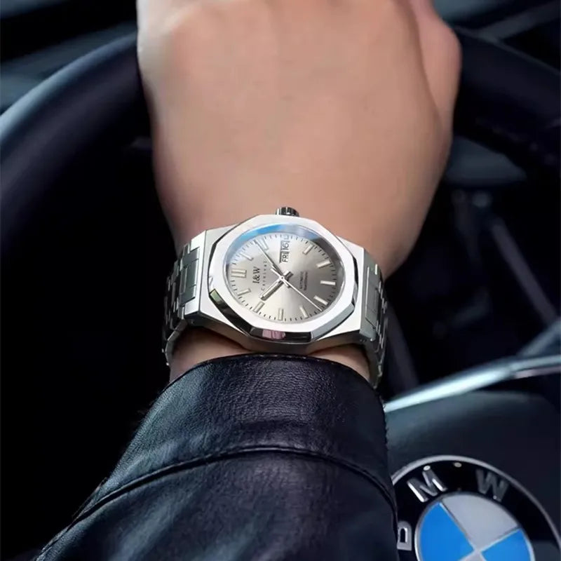 Reloj CARNIVAL de Lujo para Hombre – Automático con Cristal de Zafiro