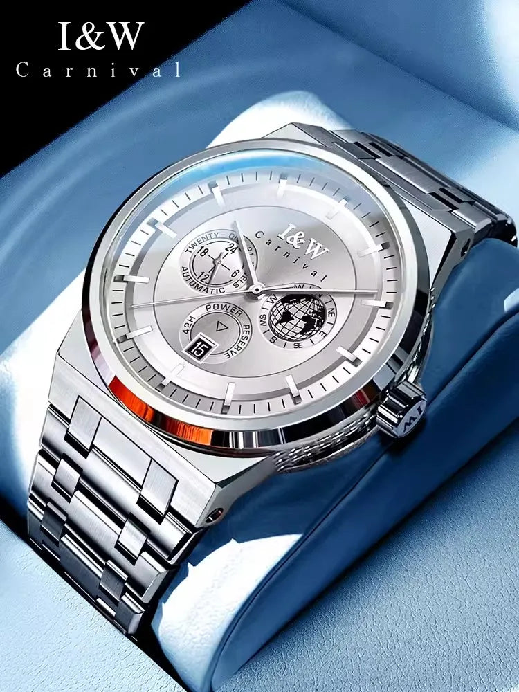 Reloj CARNIVAL Hombre&nbsp; – Automático, Elegante y de Alta Gama