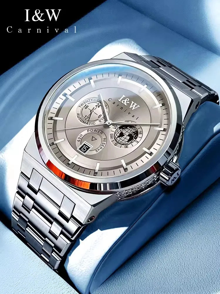 Reloj CARNIVAL Hombre&nbsp; – Automático, Elegante y de Alta Gama