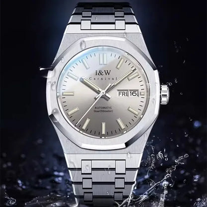 Reloj CARNIVAL de Lujo para Hombre – Automático con Cristal de Zafiro