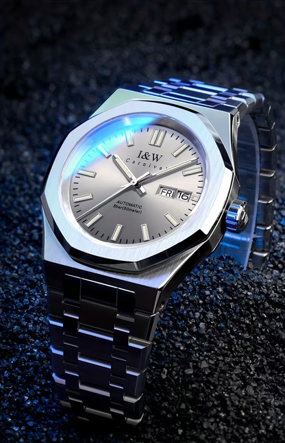 Reloj CARNIVAL de Lujo para Hombre – Automático con Cristal de Zafiro